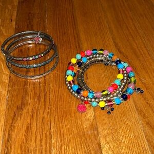 Lucky Brand Bundle of bohemian bracelets/ preowned